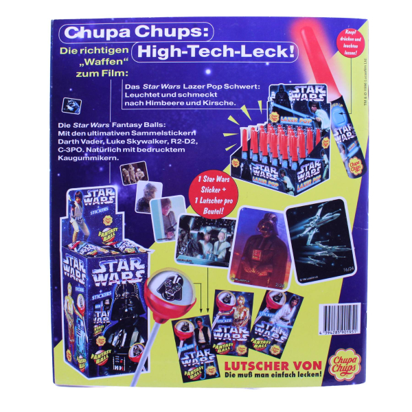 Star Wars Trilogie Sticker Album 1997 | Panini | 90 % voll